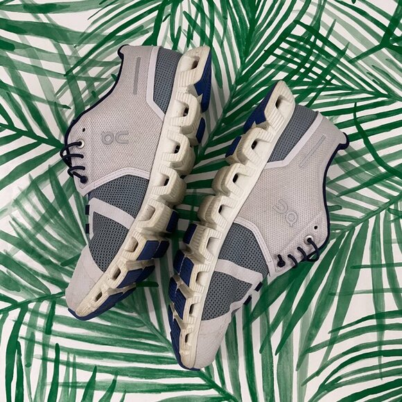 On Cloud 5 Running Sneakers Lavender/Chambray Women's Size 8.5 - Picture 2 of 8